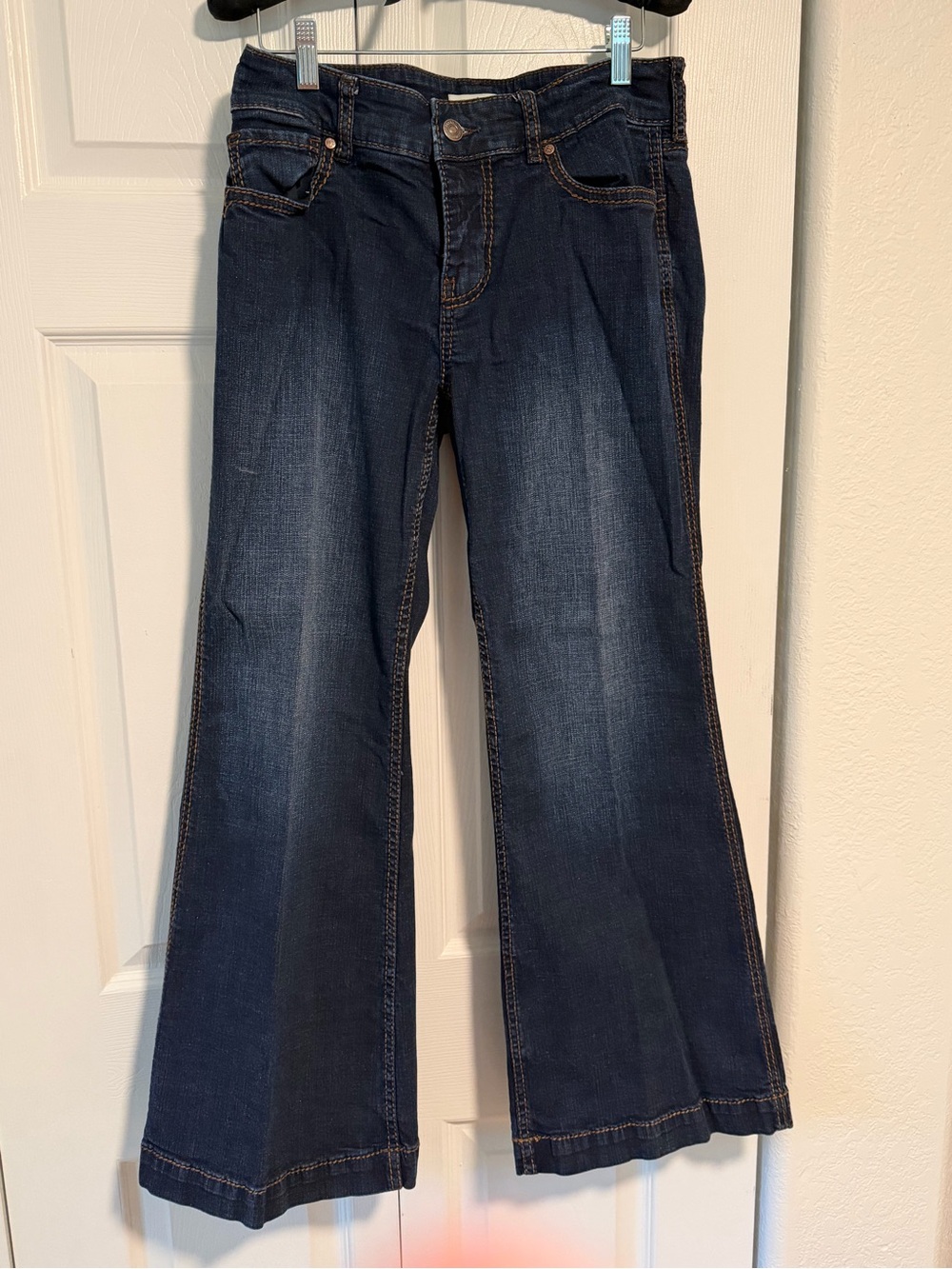 Shyanne Dark Blue Flare Jeans